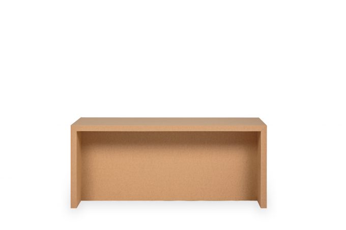 Papercomb | Hocker aus Papper | Pappbank | Becky Bench Cardboard