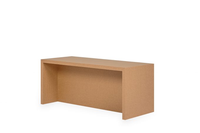 Papercomb | Hocker aus Papper | Pappbank | Becky Bench Cardboard