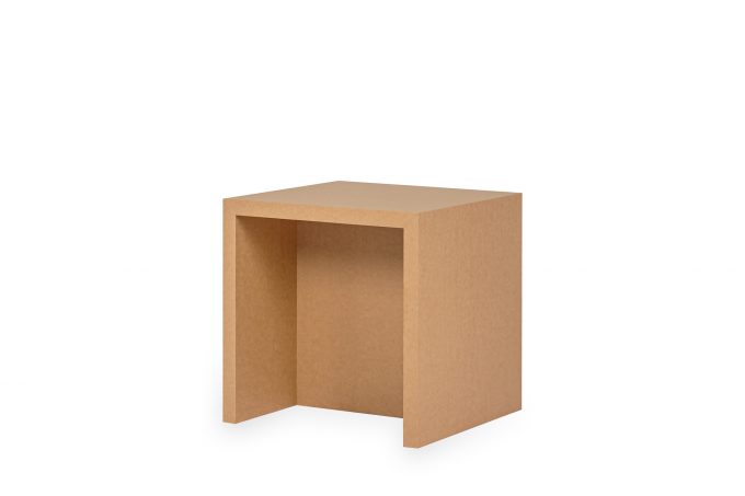Papercomb | Papphocker | Kartonmöbel | Stella Stool Cardboard