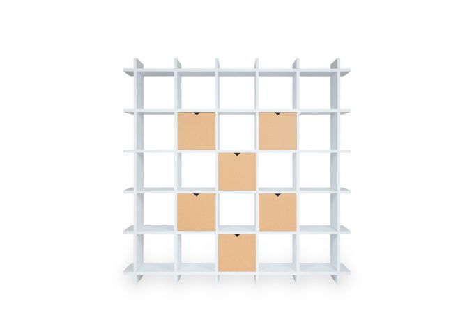 Papercomb | Cardboard Shelf | Shelly Shelf Cardboard